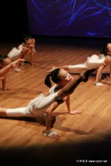 <b>台湾艺术体操队员的舞蹈表演</b>